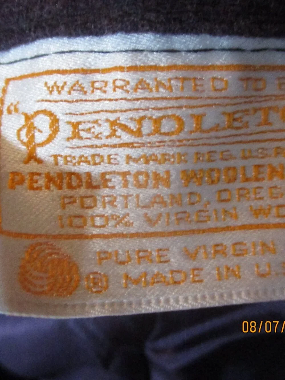 Pendleton excellent fully